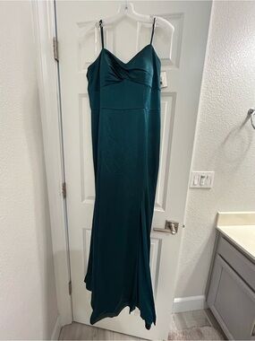 david's bridal emerald green dress Dresses for Women on Sale up to 90% Off: Poshmark applefest-22 Green evening gown Luxury Gold Birthday Outfit, Color:Jet Black Toile